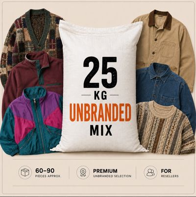 25kg Vintage unbranded mix